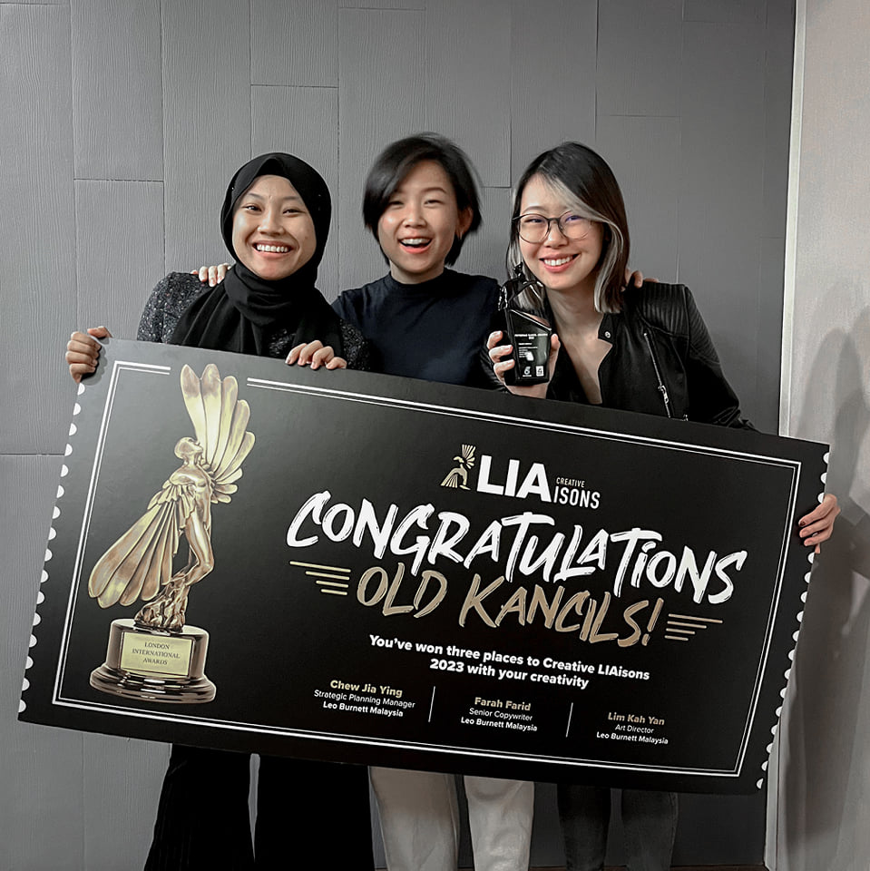 Team Old Kancils Wins Three Sponsored Places to London International Awards Creative Liaisons 2023 in the Petronas Kancil Awards “Young Kancils Challenge”